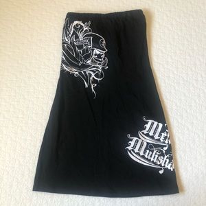 Metal Mulisha Strapless Dresa